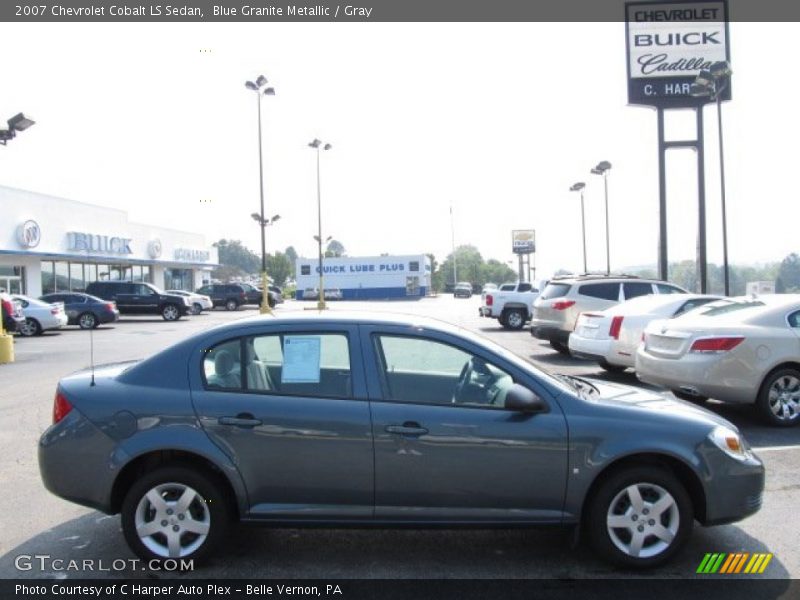 Blue Granite Metallic / Gray 2007 Chevrolet Cobalt LS Sedan