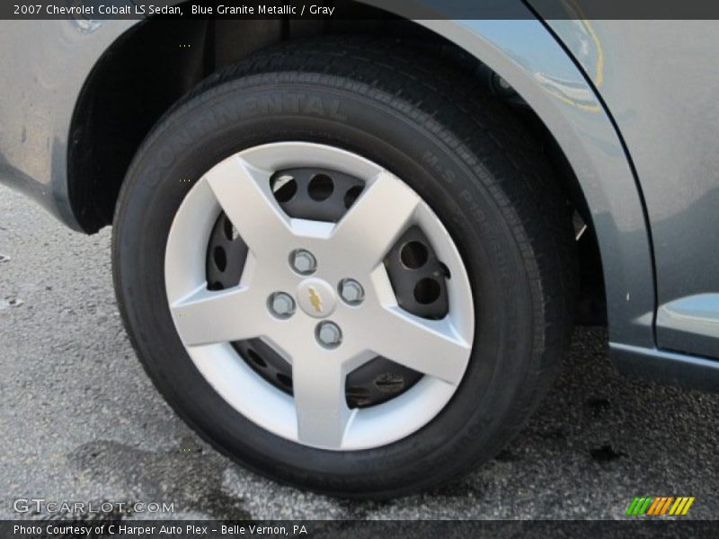 Blue Granite Metallic / Gray 2007 Chevrolet Cobalt LS Sedan