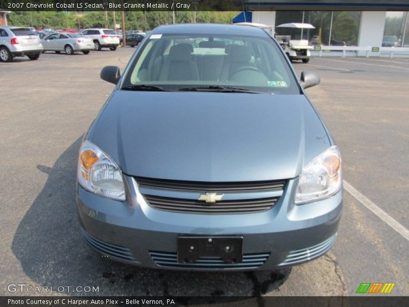 Blue Granite Metallic / Gray 2007 Chevrolet Cobalt LS Sedan