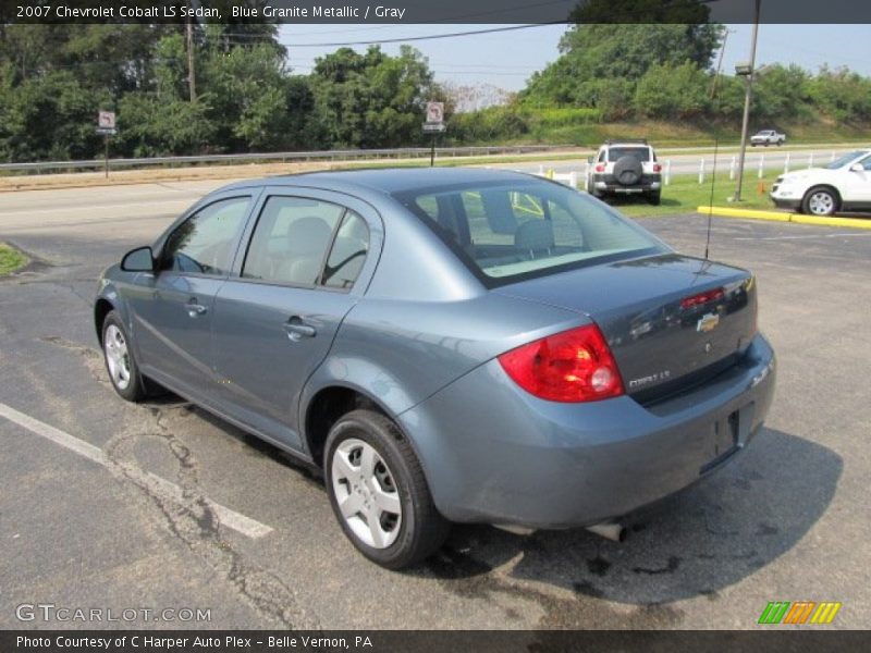 Blue Granite Metallic / Gray 2007 Chevrolet Cobalt LS Sedan