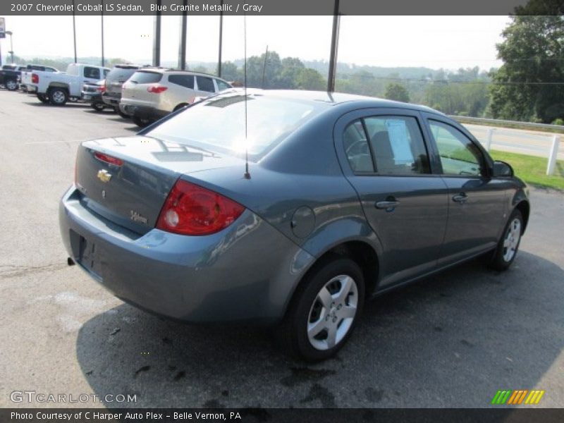 Blue Granite Metallic / Gray 2007 Chevrolet Cobalt LS Sedan