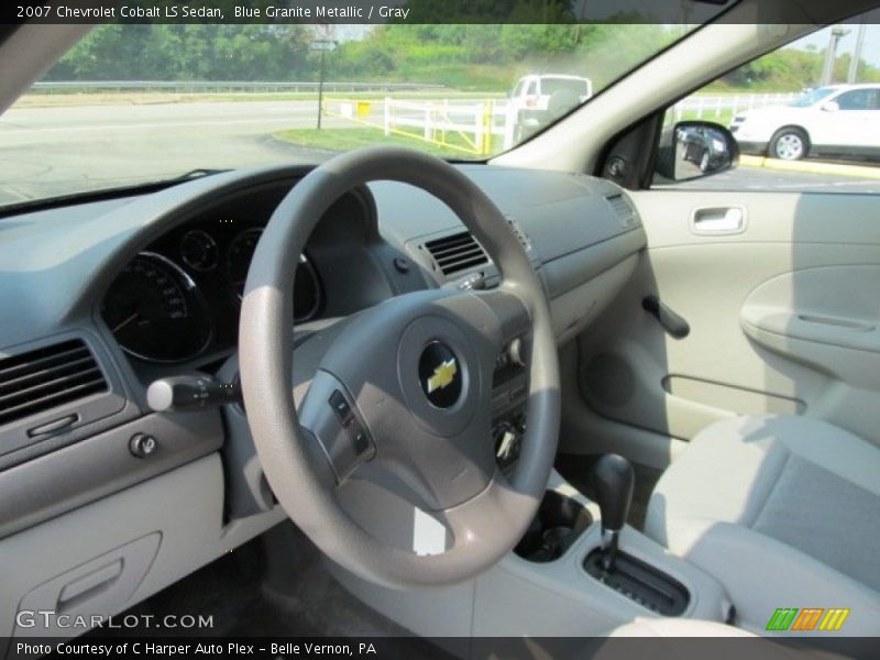 Blue Granite Metallic / Gray 2007 Chevrolet Cobalt LS Sedan