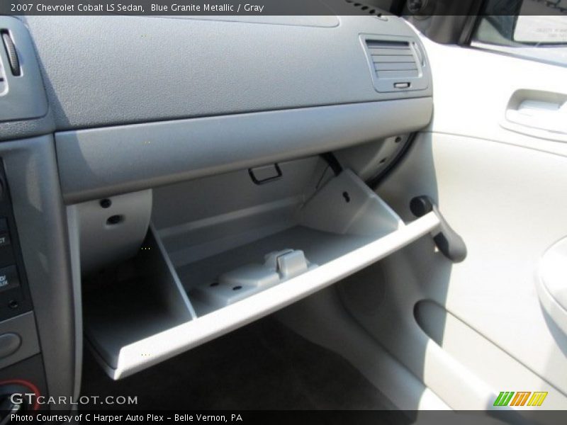 Blue Granite Metallic / Gray 2007 Chevrolet Cobalt LS Sedan