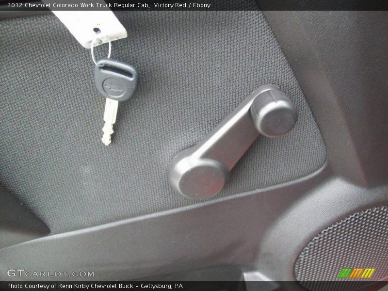 Victory Red / Ebony 2012 Chevrolet Colorado Work Truck Regular Cab