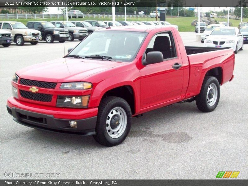 Front 3/4 View of 2012 Colorado Work Truck Regular Cab