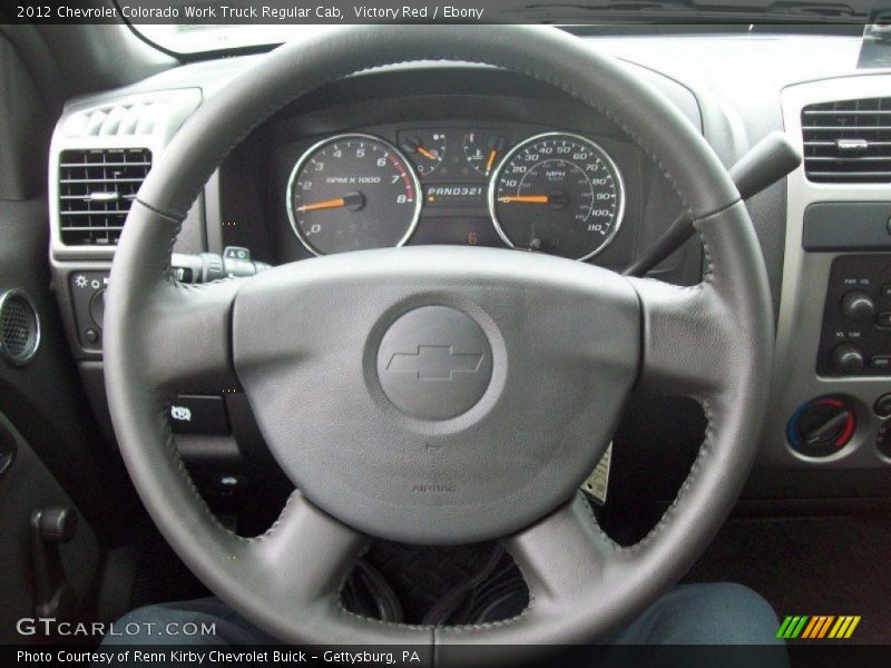  2012 Colorado Work Truck Regular Cab Steering Wheel