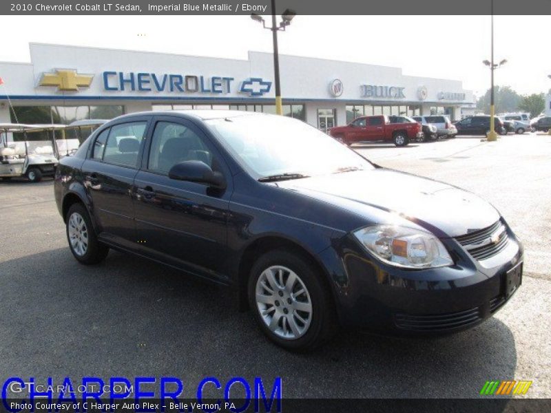 Imperial Blue Metallic / Ebony 2010 Chevrolet Cobalt LT Sedan