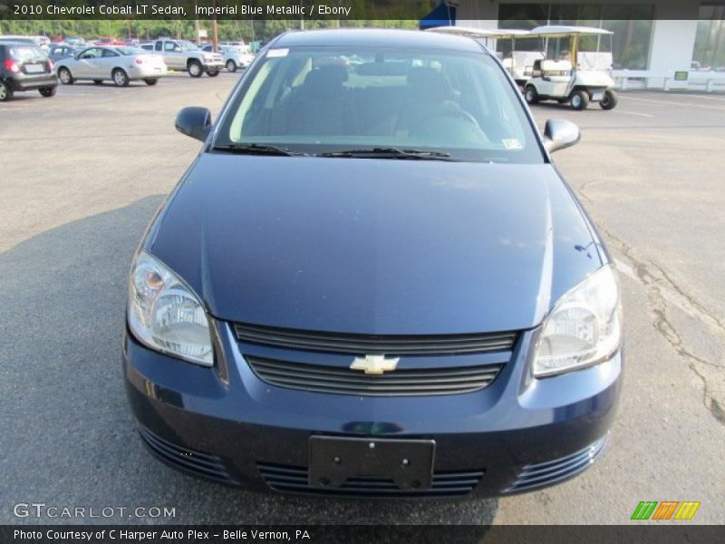 Imperial Blue Metallic / Ebony 2010 Chevrolet Cobalt LT Sedan