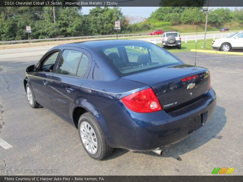 Imperial Blue Metallic / Ebony 2010 Chevrolet Cobalt LT Sedan