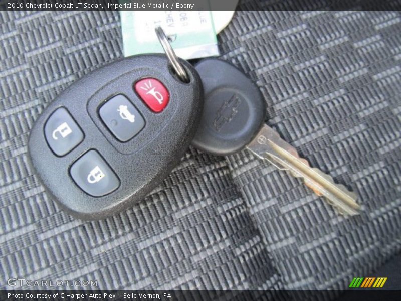 Imperial Blue Metallic / Ebony 2010 Chevrolet Cobalt LT Sedan