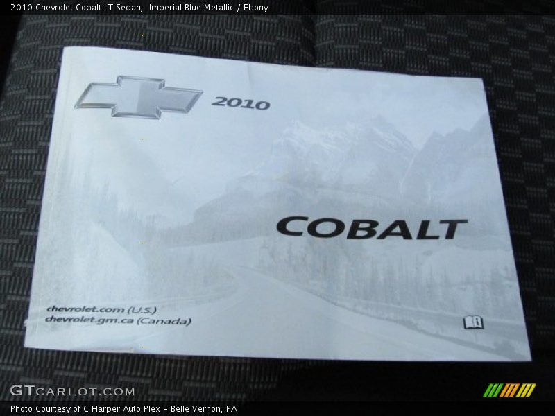 Imperial Blue Metallic / Ebony 2010 Chevrolet Cobalt LT Sedan