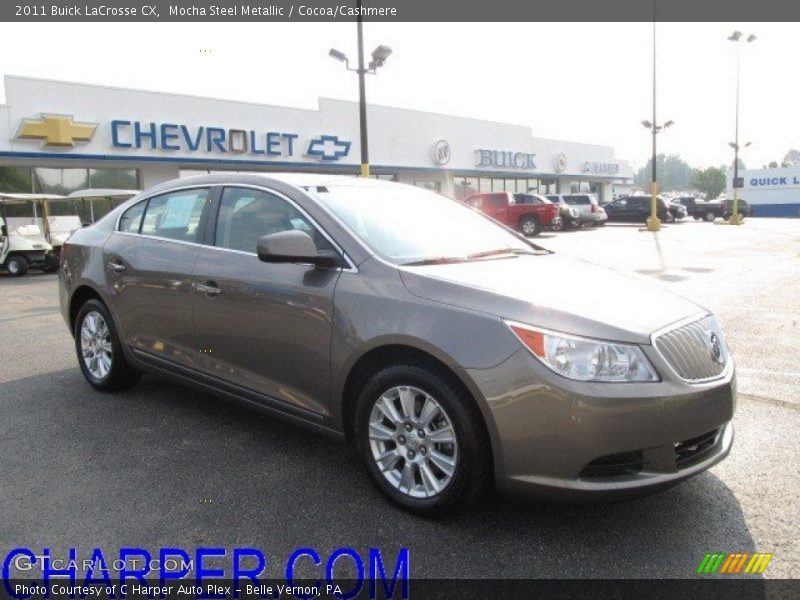 Mocha Steel Metallic / Cocoa/Cashmere 2011 Buick LaCrosse CX