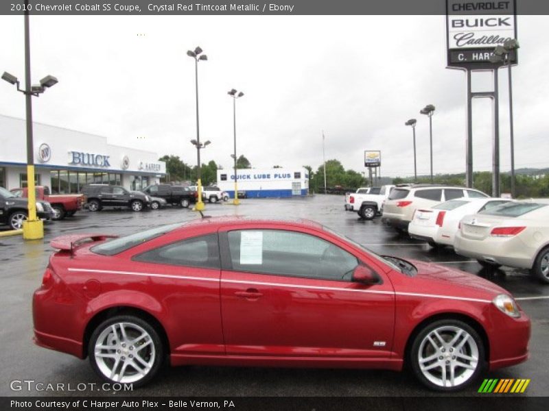 Crystal Red Tintcoat Metallic / Ebony 2010 Chevrolet Cobalt SS Coupe