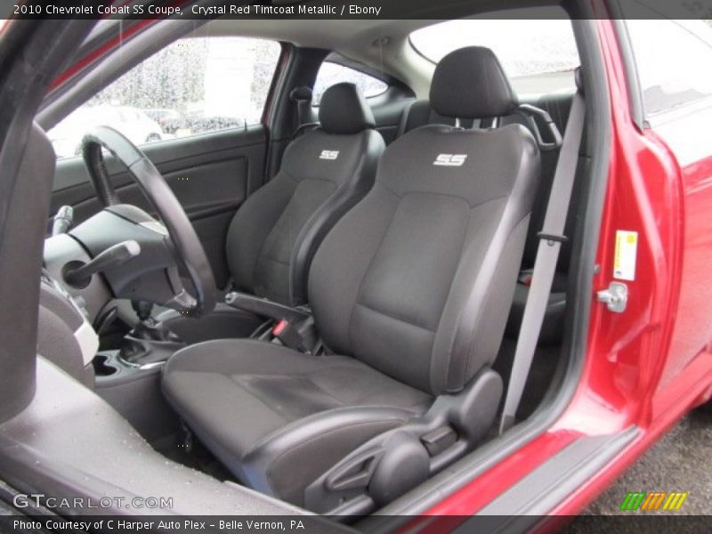  2010 Cobalt SS Coupe Ebony Interior