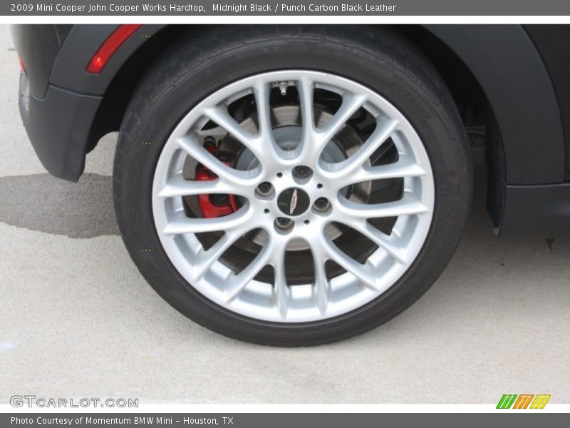 Midnight Black / Punch Carbon Black Leather 2009 Mini Cooper John Cooper Works Hardtop