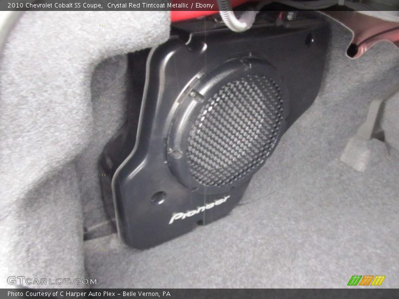 Audio System of 2010 Cobalt SS Coupe