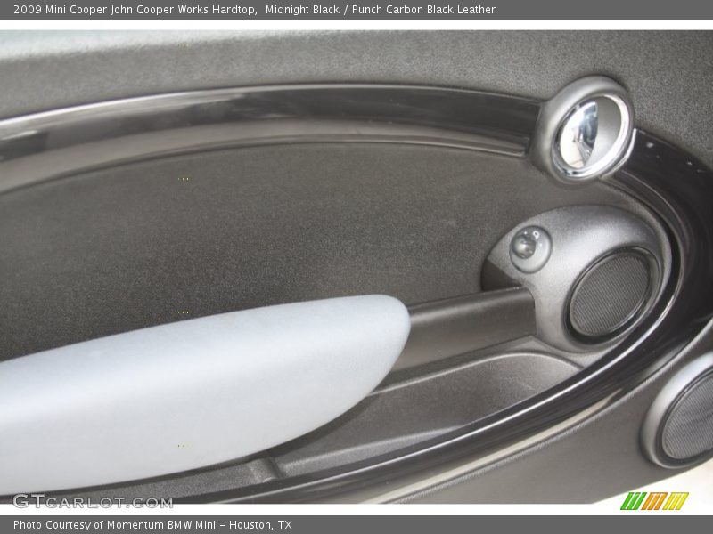 Midnight Black / Punch Carbon Black Leather 2009 Mini Cooper John Cooper Works Hardtop