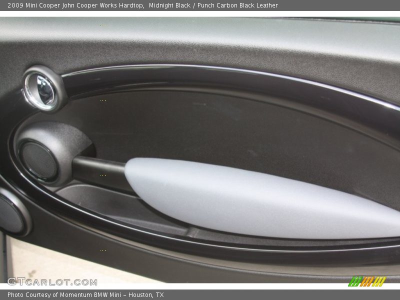 Midnight Black / Punch Carbon Black Leather 2009 Mini Cooper John Cooper Works Hardtop