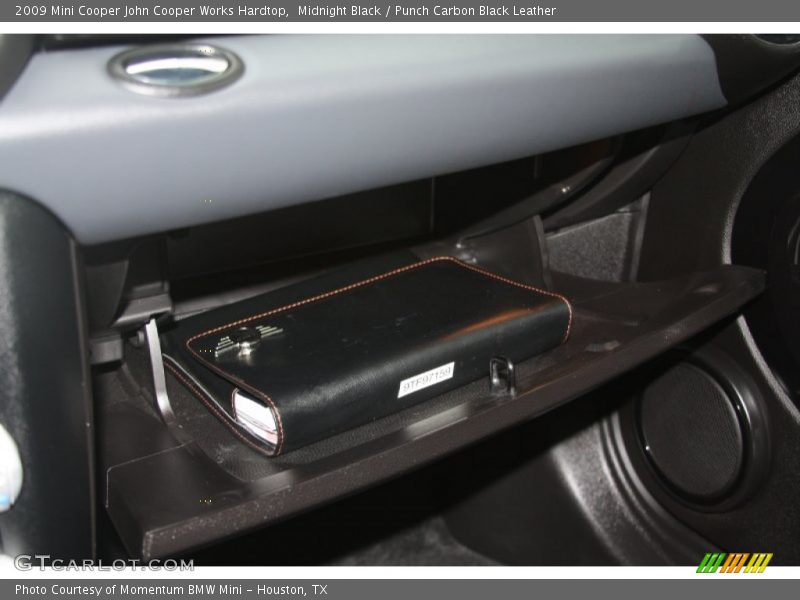 Midnight Black / Punch Carbon Black Leather 2009 Mini Cooper John Cooper Works Hardtop