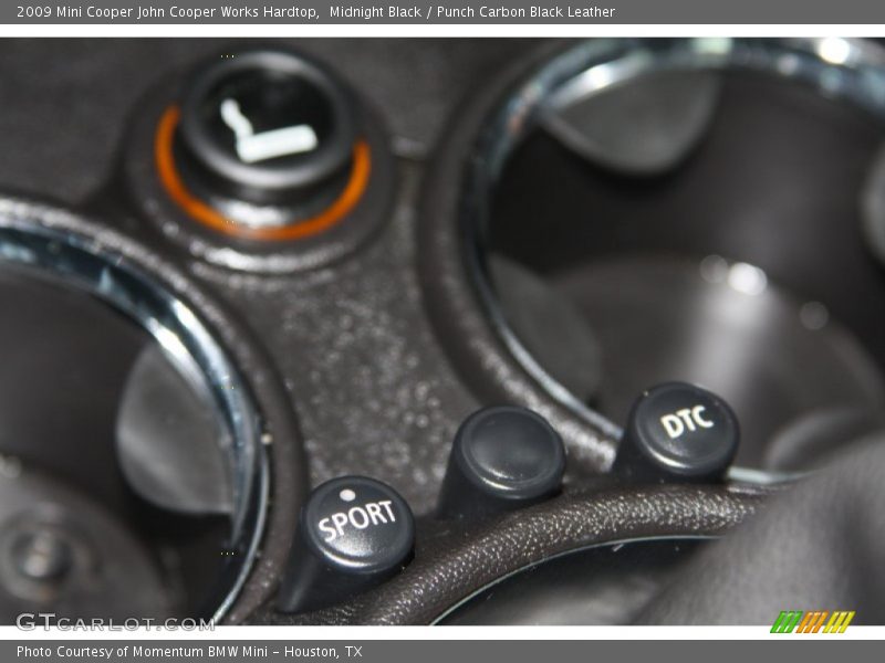 Midnight Black / Punch Carbon Black Leather 2009 Mini Cooper John Cooper Works Hardtop