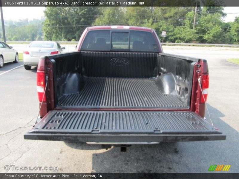 Dark Toreador Red Metallic / Medium Flint 2006 Ford F150 XLT SuperCab 4x4