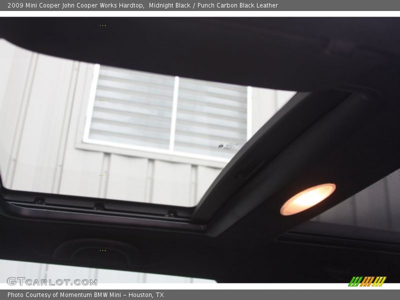 Midnight Black / Punch Carbon Black Leather 2009 Mini Cooper John Cooper Works Hardtop