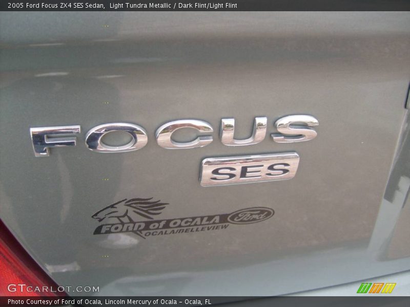 Light Tundra Metallic / Dark Flint/Light Flint 2005 Ford Focus ZX4 SES Sedan