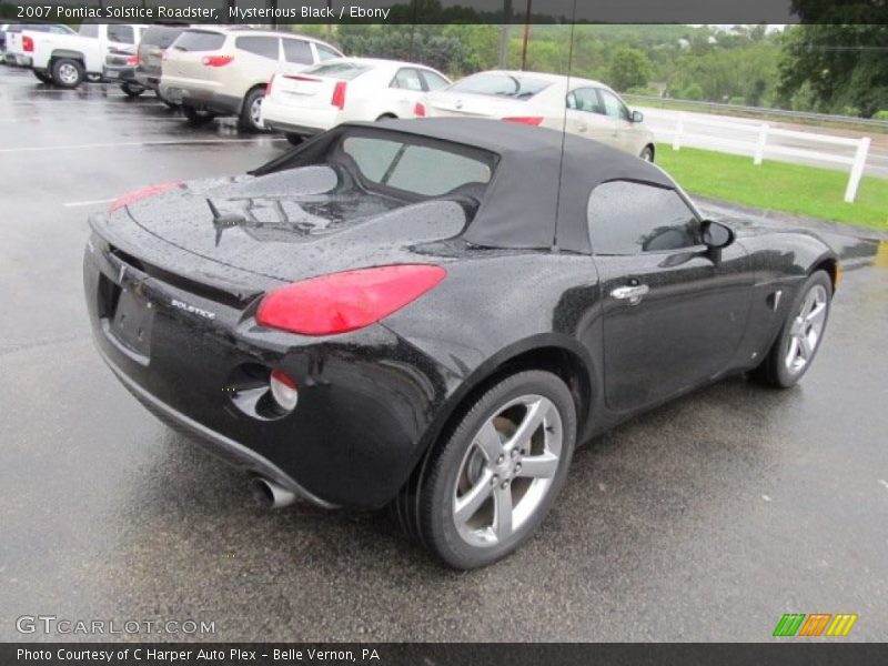  2007 Solstice Roadster Mysterious Black