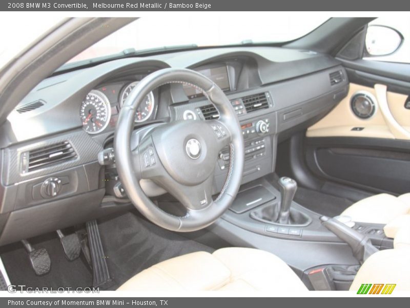 Melbourne Red Metallic / Bamboo Beige 2008 BMW M3 Convertible