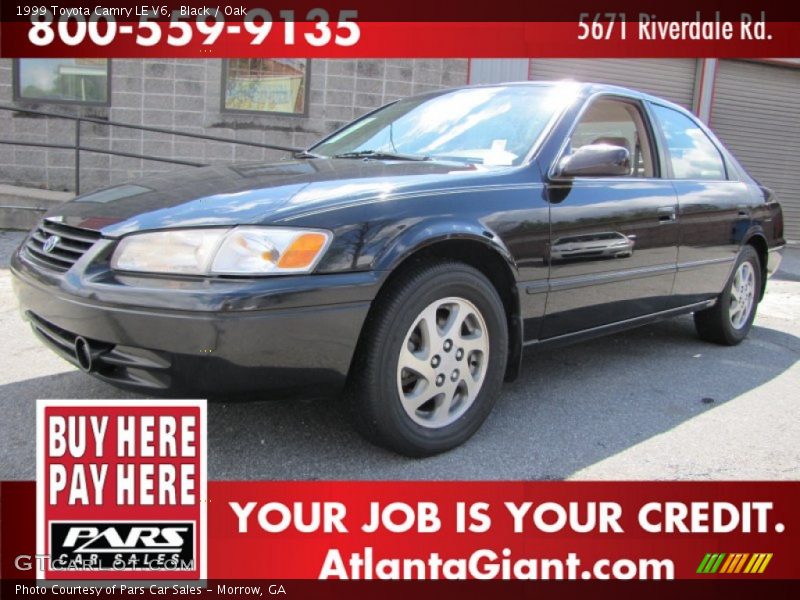 Black / Oak 1999 Toyota Camry LE V6