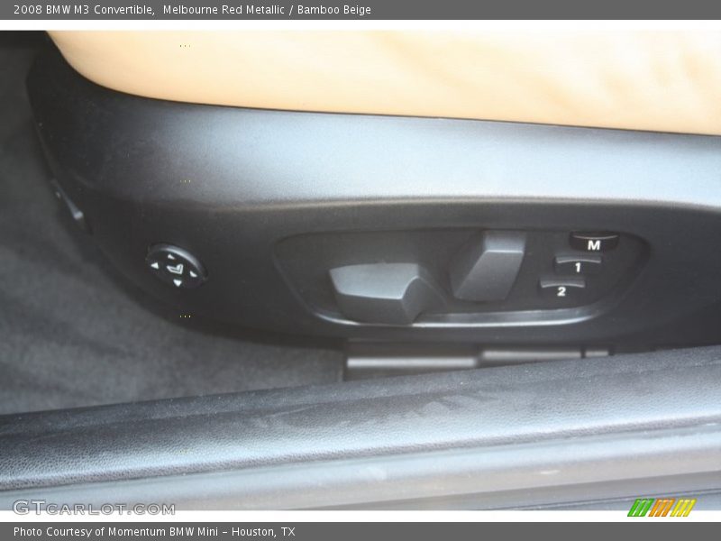 Melbourne Red Metallic / Bamboo Beige 2008 BMW M3 Convertible