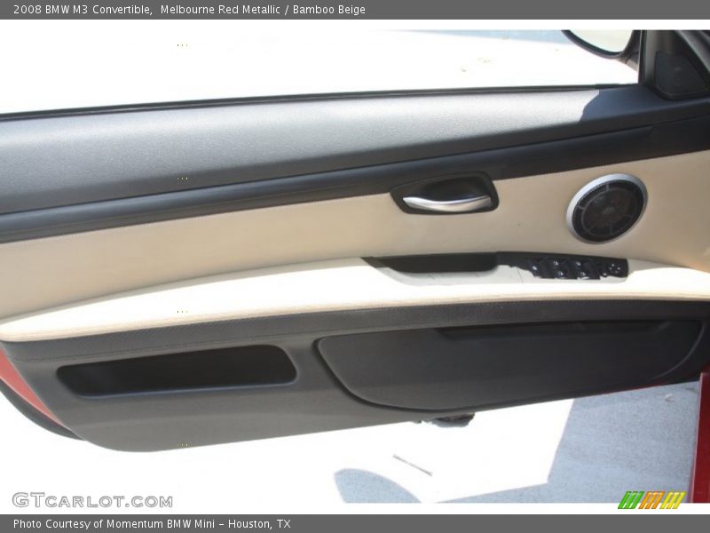 Melbourne Red Metallic / Bamboo Beige 2008 BMW M3 Convertible