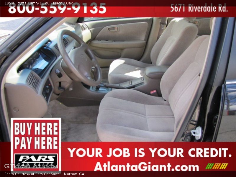 Black / Oak 1999 Toyota Camry LE V6