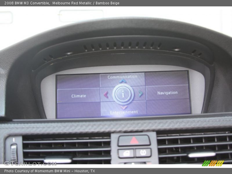 Melbourne Red Metallic / Bamboo Beige 2008 BMW M3 Convertible