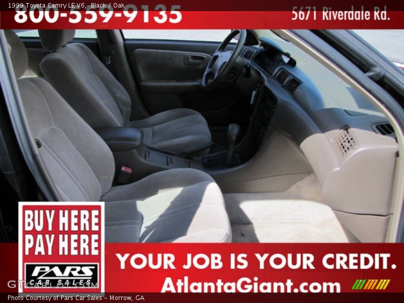 Black / Oak 1999 Toyota Camry LE V6