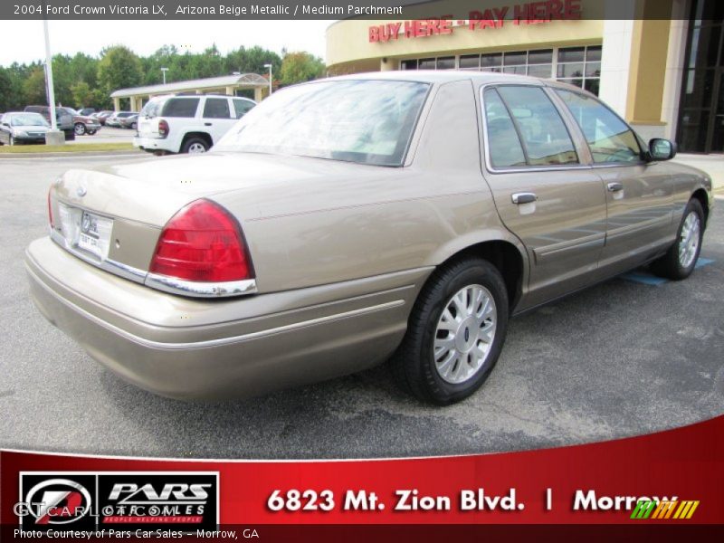 Arizona Beige Metallic / Medium Parchment 2004 Ford Crown Victoria LX