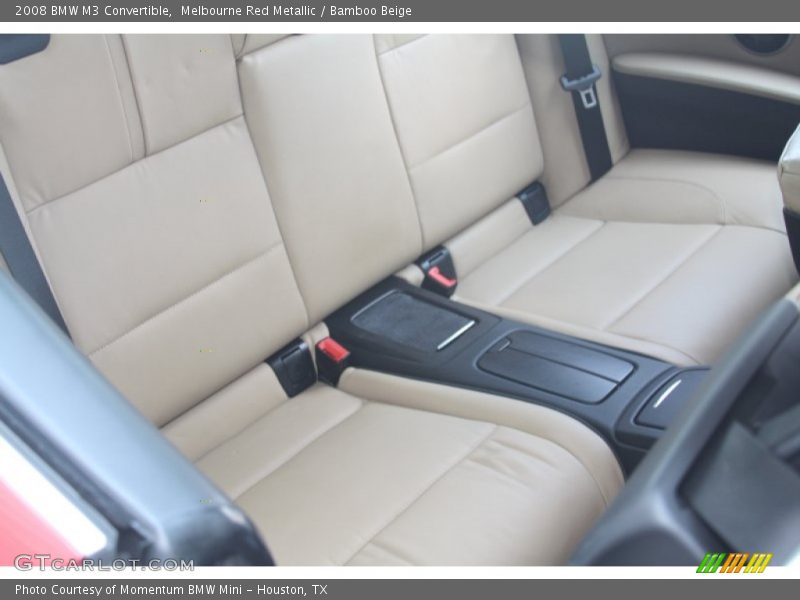 Melbourne Red Metallic / Bamboo Beige 2008 BMW M3 Convertible