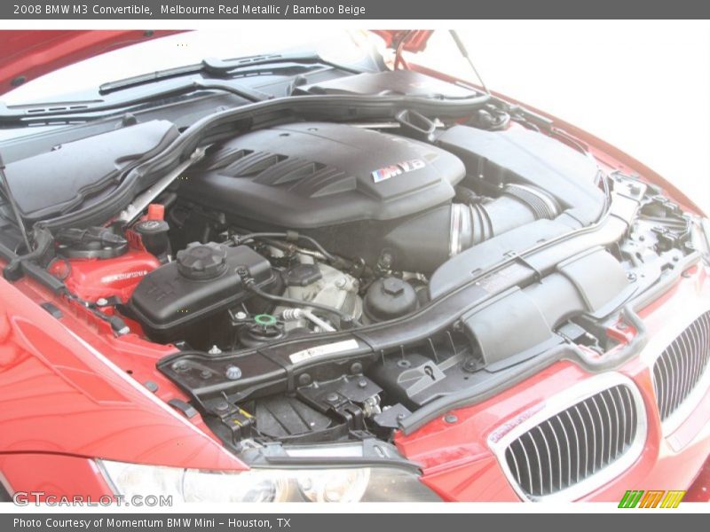  2008 M3 Convertible Engine - 4.0 Liter DOHC 32-Valve VVT V8