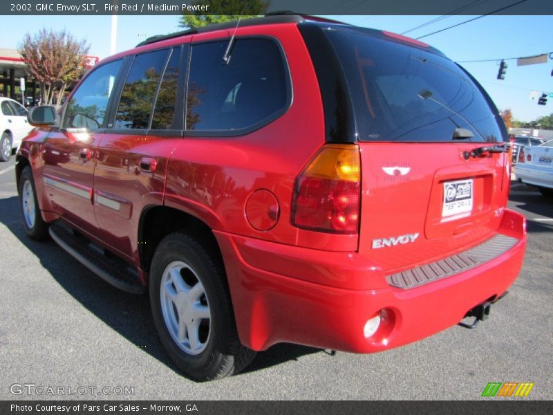 Fire Red / Medium Pewter 2002 GMC Envoy SLT