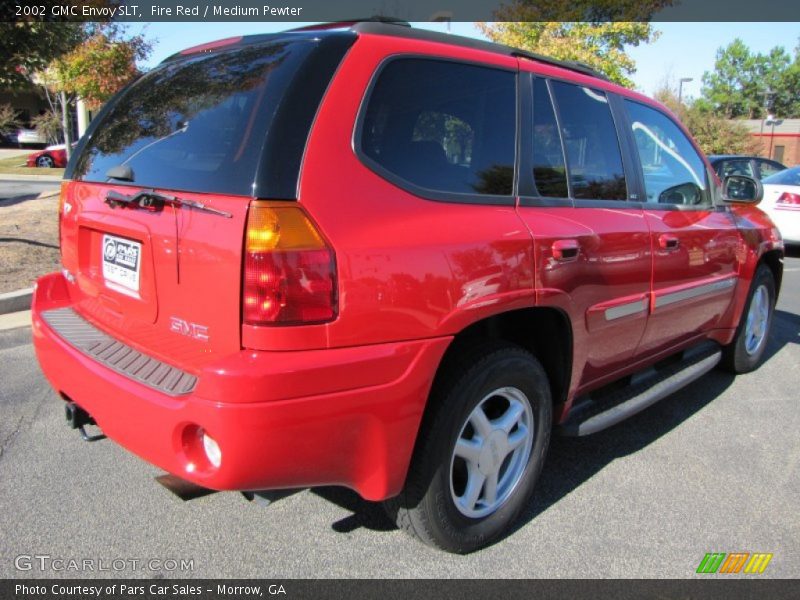 Fire Red / Medium Pewter 2002 GMC Envoy SLT