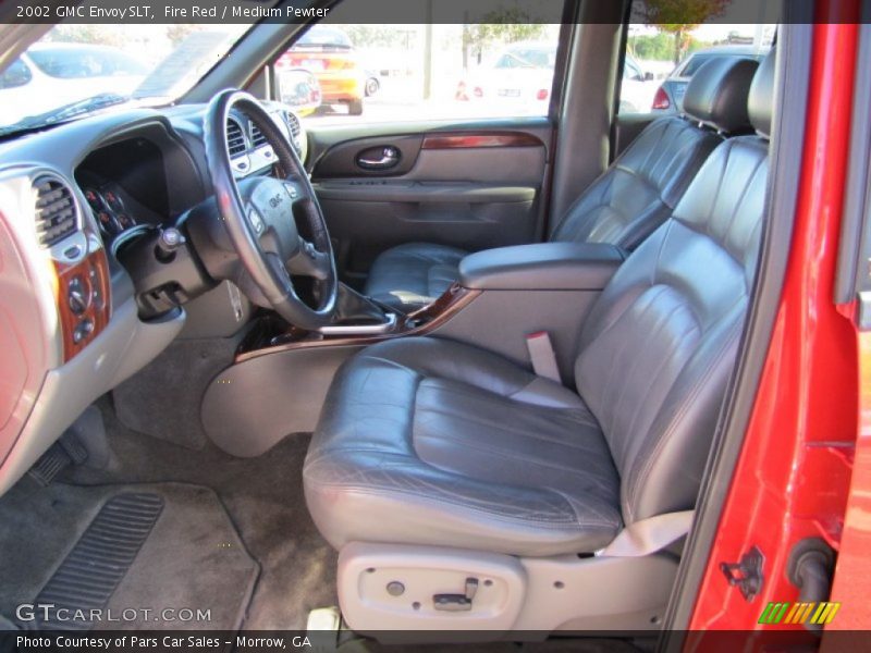 Fire Red / Medium Pewter 2002 GMC Envoy SLT