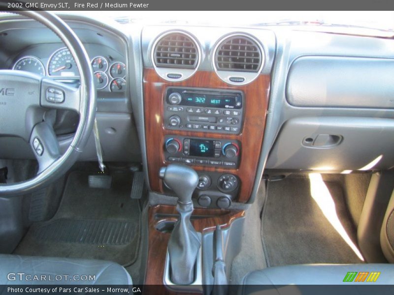 Fire Red / Medium Pewter 2002 GMC Envoy SLT