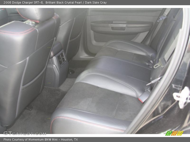 Brilliant Black Crystal Pearl / Dark Slate Gray 2008 Dodge Charger SRT-8