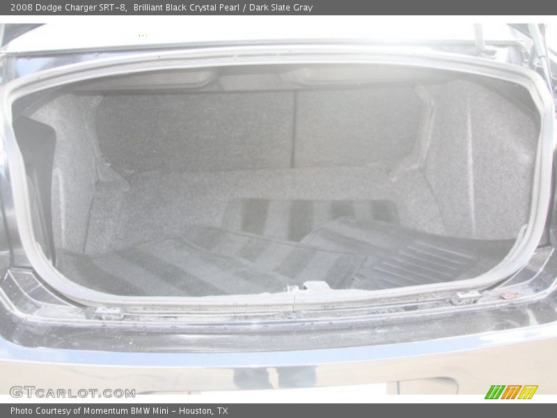 Brilliant Black Crystal Pearl / Dark Slate Gray 2008 Dodge Charger SRT-8