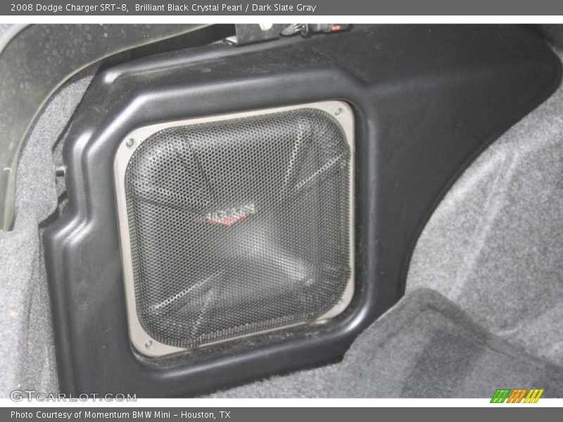 Brilliant Black Crystal Pearl / Dark Slate Gray 2008 Dodge Charger SRT-8