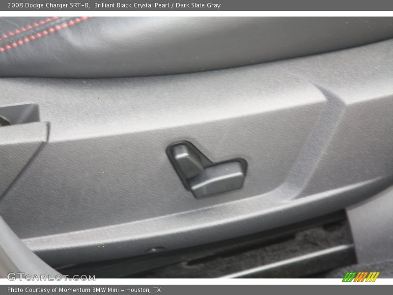 Brilliant Black Crystal Pearl / Dark Slate Gray 2008 Dodge Charger SRT-8