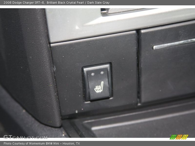 Brilliant Black Crystal Pearl / Dark Slate Gray 2008 Dodge Charger SRT-8