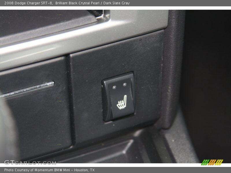 Brilliant Black Crystal Pearl / Dark Slate Gray 2008 Dodge Charger SRT-8
