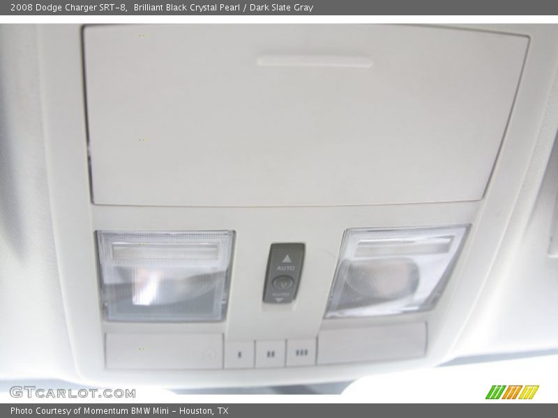 Brilliant Black Crystal Pearl / Dark Slate Gray 2008 Dodge Charger SRT-8