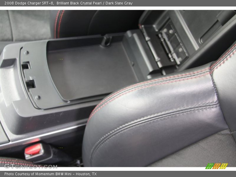 Brilliant Black Crystal Pearl / Dark Slate Gray 2008 Dodge Charger SRT-8